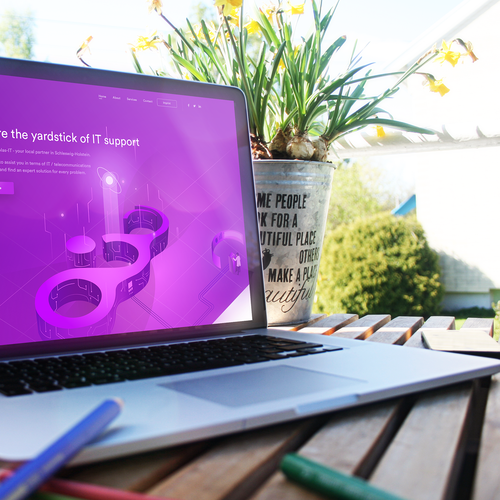 Web page design contest entry by isoclas