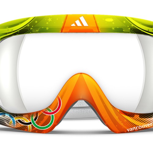 Design adidas goggles for Winter Olympics Ontwerp door cos66