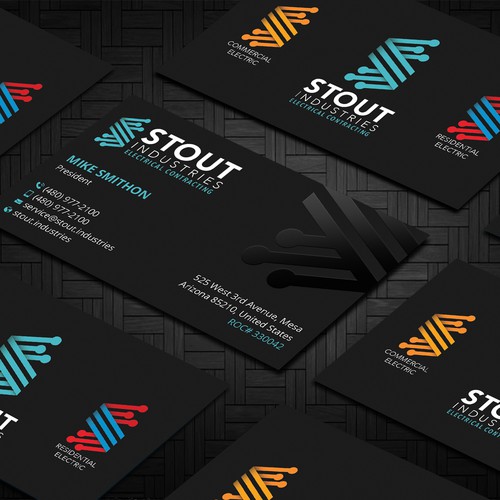 Electrical Contractor needs sleek business card Design by Taaiebah