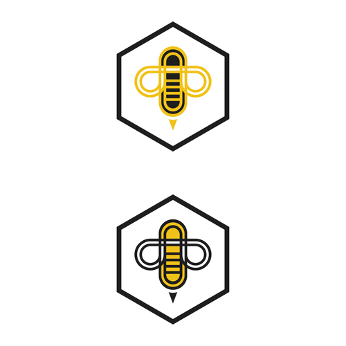 Dare to Bee LOGO Design by Hizkya Izaak