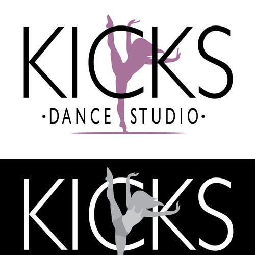 Kicks Dance Studio needs a new logo Diseño de SHANAshay