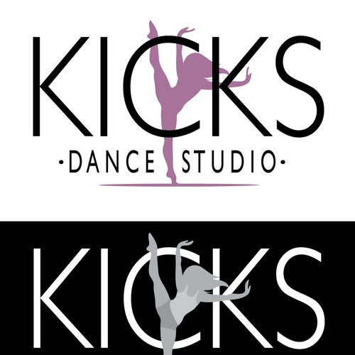 Kicks Dance Studio needs a new logo デザイン by SHANAshay