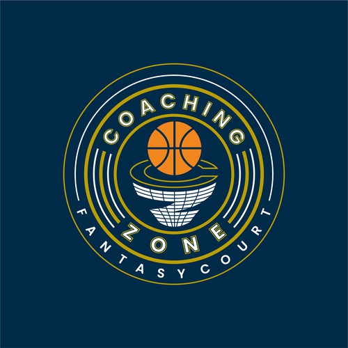 Ein stylishes/kreatives Logo für eine Basketball Fantasy Manager App mit Wiedererkennungs-Effekt Design by Mansoer