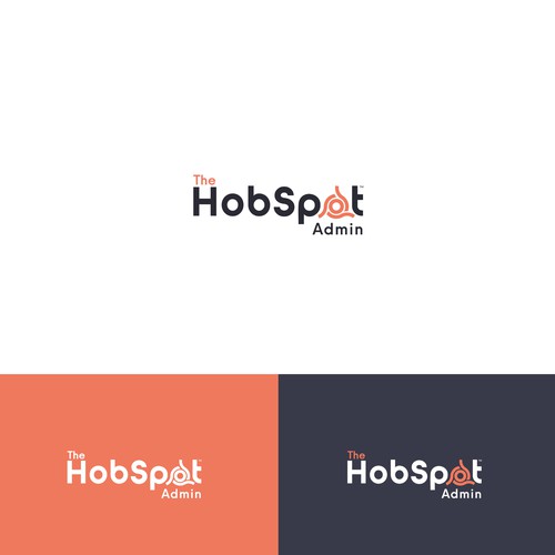 Bold logo that unites and champions the HubSpot Admin Design von QuickCrea™