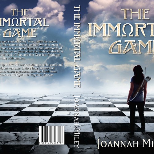 Unique book cover for suspenseful paranormal-romance novel! Design by Chameleonstudio74