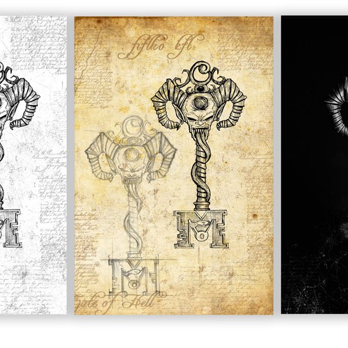 Create a key to the Gates of Hell. Let your creative darkness loose! Design von josephnovi