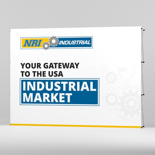 Design a banner for an automation exhibition Design von Manish Roul