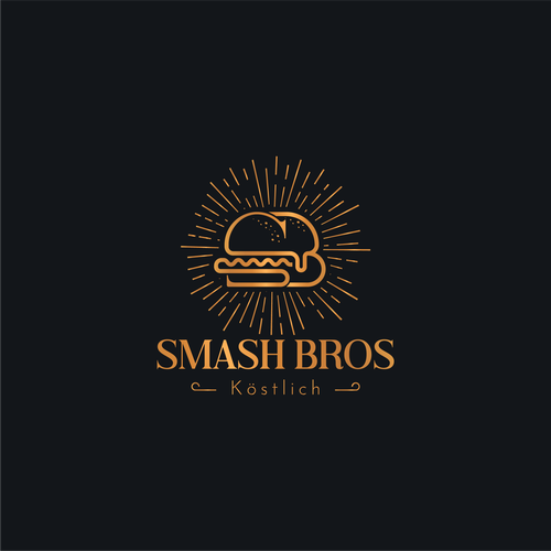 Wir möchten ein Logo mit Wiedererkennungswert für unser Burgerrestaurant Smash Bros Design by Artdityax