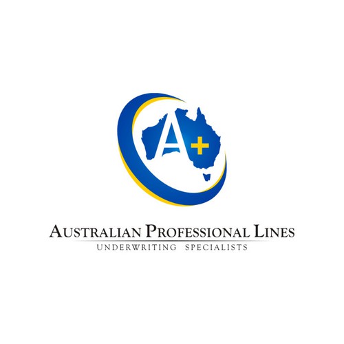 logo for APlus (Australian Professional Lines Underwriting SpecialistsP Design by ratika13