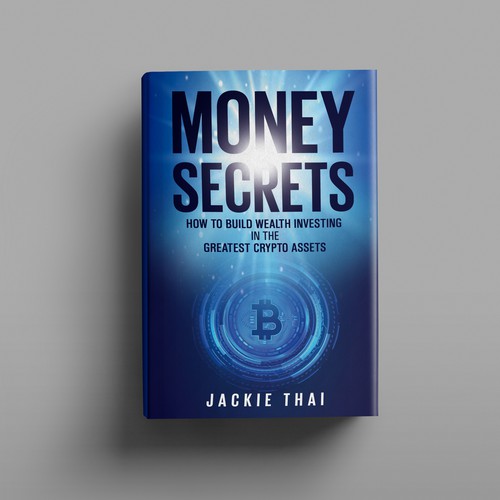 Book cover that attracts high networth individuals and business people to invest in bitcoin Design by 99edgeics (n@em)