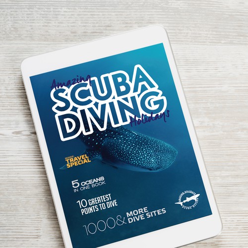 Design di eMagazine/eBook (Scuba Diving Holidays) Cover Design di milumil