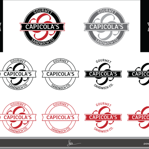 Capicola's Gourmet Sandwich CO. needs a national brand logo Logo