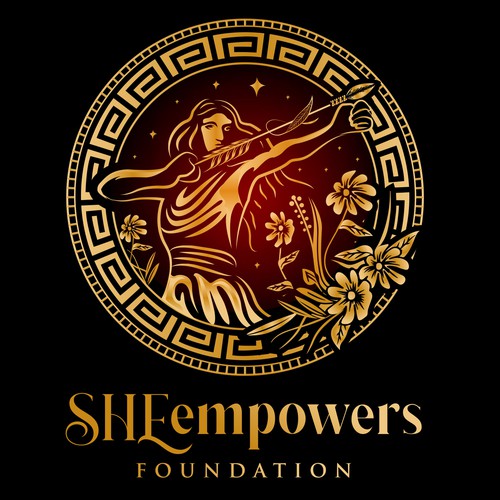 SHEempowers - luxurious design of a woman preferrably in some kind of a circle to appeal to women professionals Design by Jacob Gomes