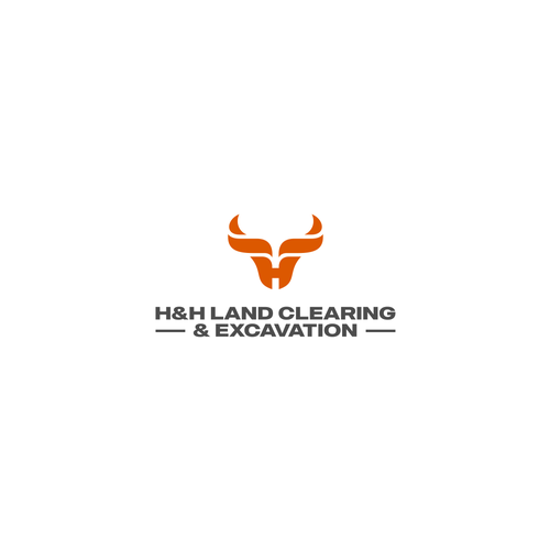 LOGO AND LETTER HEAD FOR H&H LAND CLEARING AND EXEXCAVATION Diseño de Rumah Lebah