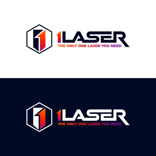 Please design the best logo for consumer laser industry for "1 Laser" Design by canda