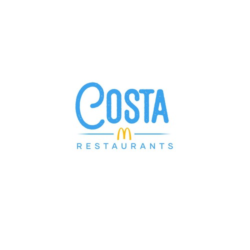 Logo for Costa Restaurants - McDonald's Design by Dmitri Cezaro