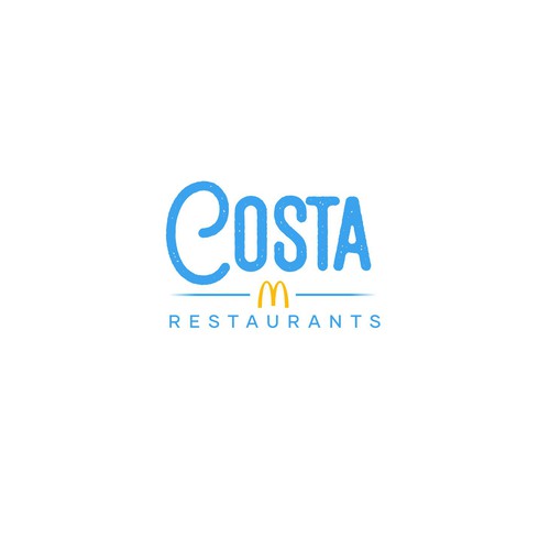 Logo for Costa Restaurants - McDonald's Design by Dmitri Cezaro