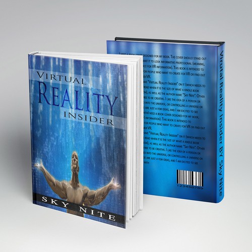 Create a Virtual Reality Book cover! Design by Reckless_Rakib