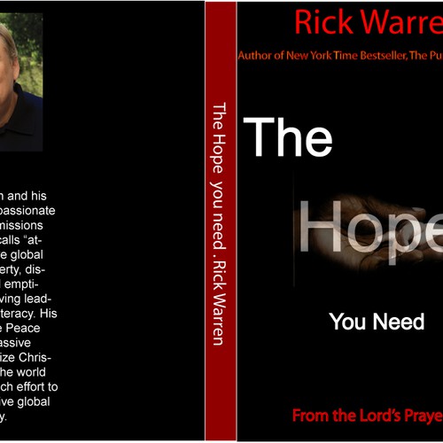 Design Rick Warren's New Book Cover Design réalisé par SAMAD SAM