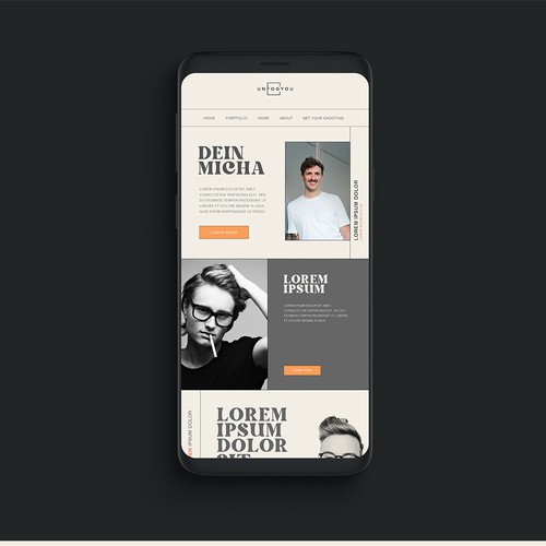 Landing page design contest entry by @rysmrn