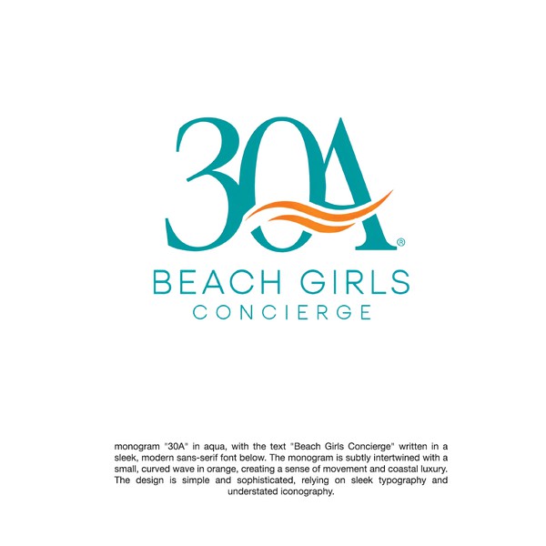 Design by Matchbox_design titled "Logo design for 30a beach girls"