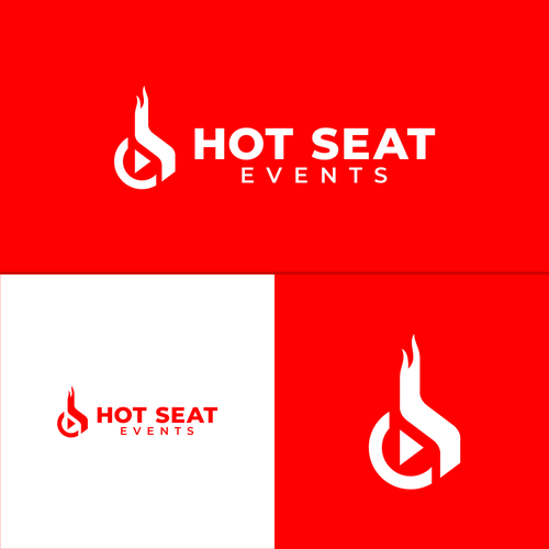 Impactful Logo For 'Hot Seat Events' – Learn from Industry Experts Through Livestreams & Events. Design réalisé par AH Designs ⭐️