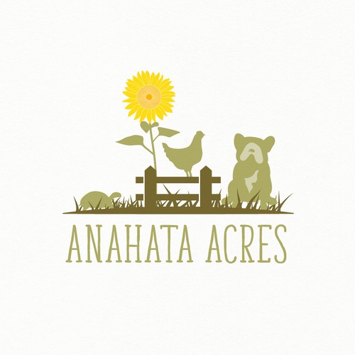 Organic Farm looking for a logo that represents the heart and soul of our land. Design by Mi&Me