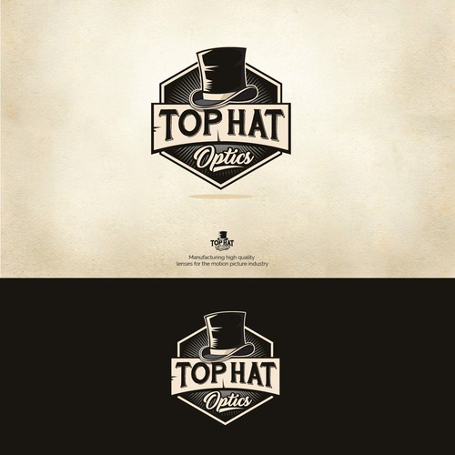 "Top Hat" Logo Réalisé par DesignatroN