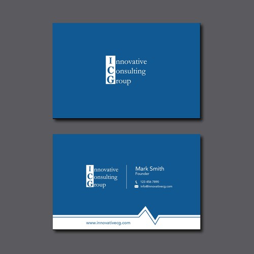 Design di ICG Business Cards di TJeny