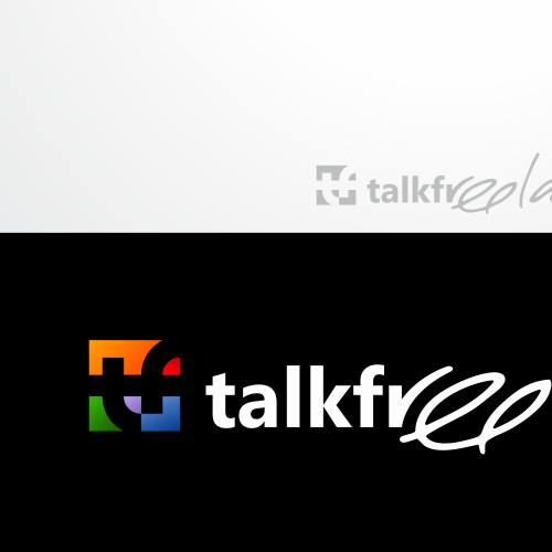 Talking logo with the title 'New logo for TalkFreelance.com '