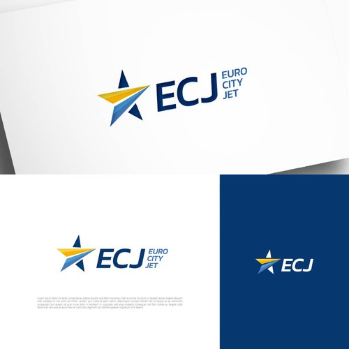 Logo for a new small eurpean airline Design by Born Design Studio