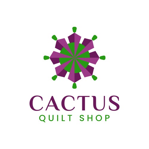 Design a logo for a modern quilt shop! Design by Rav Astra