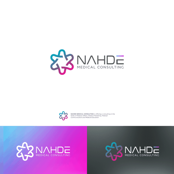Design by Aquiver titled "Nahde medical consulting"