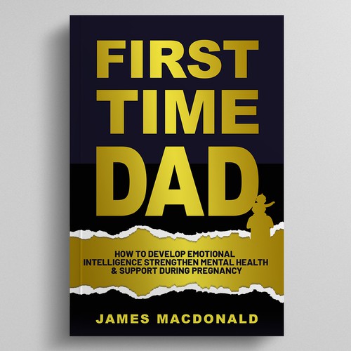 Book cover art appealing to First Time Dad & Expectant Mums Design réalisé par Dynaaa