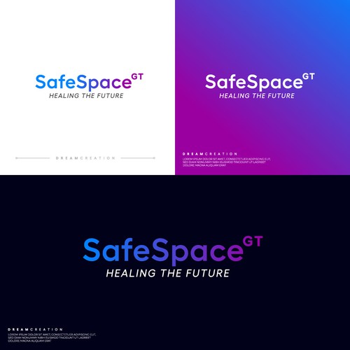 Diseño de Artistic Expression for Mental Health Innovation: Design the SafeSpace GT Logo de ''DreamCreation''