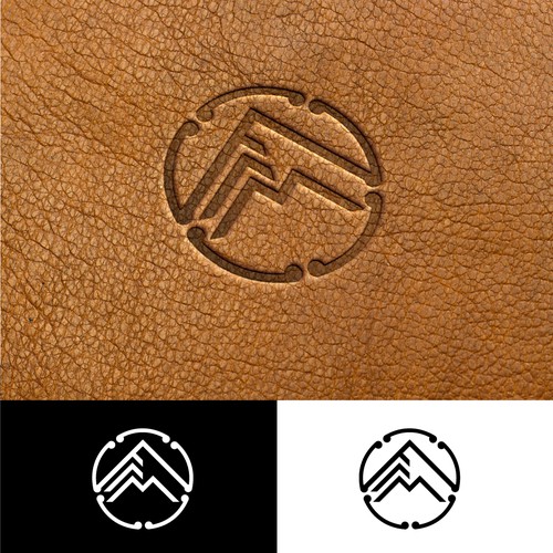 Traditional Japanese culture + innovative design new leather bag wallet brand Design by fiqrez