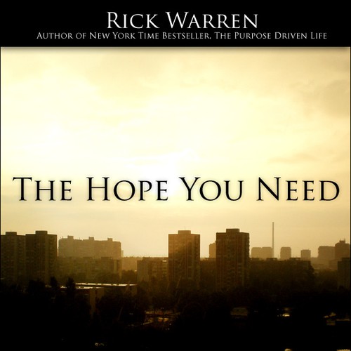 Design Rick Warren's New Book Cover Design por Aknirz