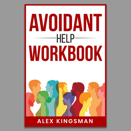 Workbook book cover on Avoidant Attachment Style Design by Unboxing Studio