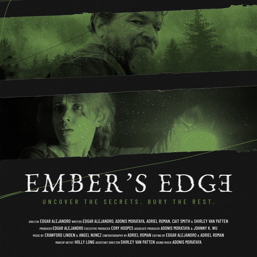 EMBERS EDGE - Captivating Movie Poster for our Thriller / Suspense / Drama Design by Adolfo Ferreira