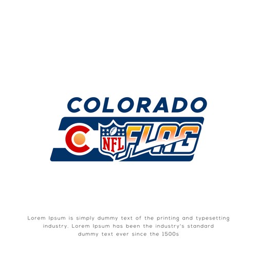 Colorado NFL Flag Logo Design by Astart