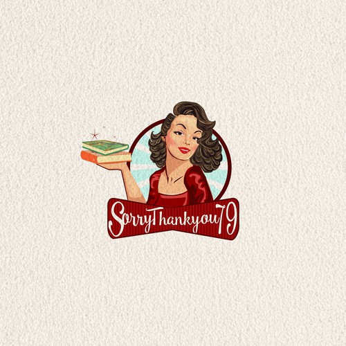 Design di Create a Vintage Logo for a fun vintage shop & book store di DesignsByYryna™