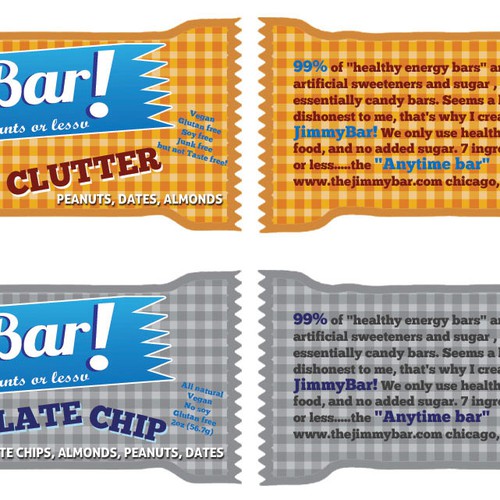 JimmyBar! needs a new product label Design by hiten000
