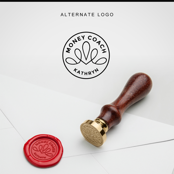 Design by Shammie titled "Money Coach Kathryn"