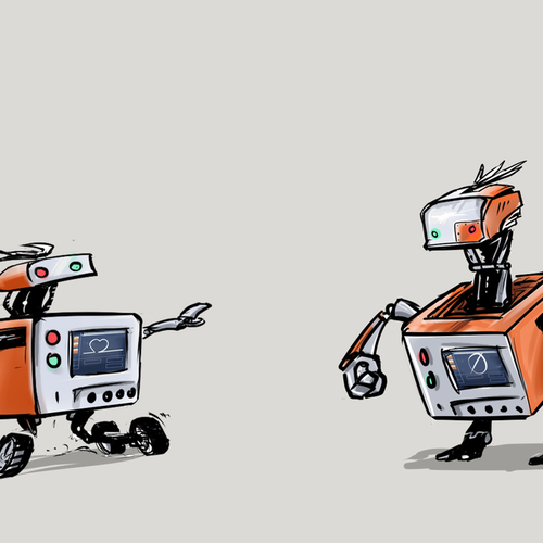 Design a simple character with a complex meaning. Design by cvektor™