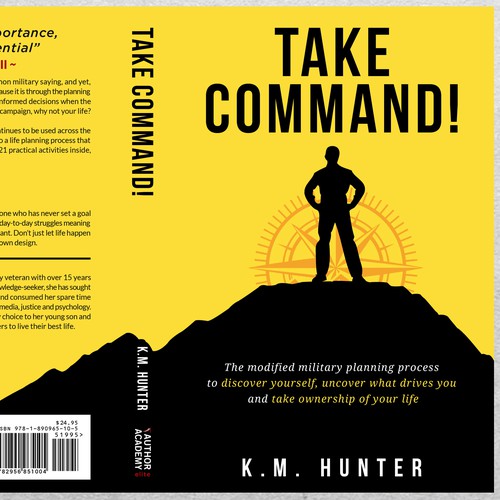 Design my book cover to Take Command! Design by Platinumedia