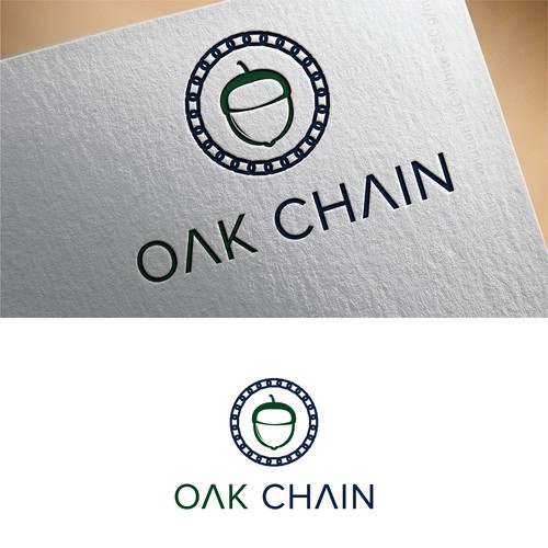 Oak Chain Logo Design von Creative P