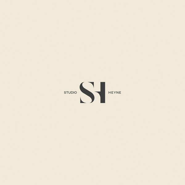 Modern logo for architectural interior studios