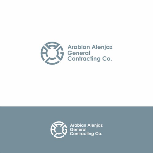 “Modern Industrial Logo for AAGC – Construction & Contracting Company” Design by rzaltf