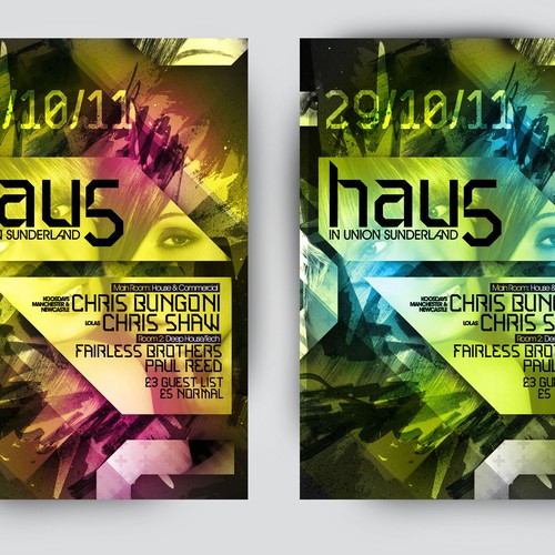 Design di ♫ Exciting House Music Flyer & Poster ♫ di NowThenPaul