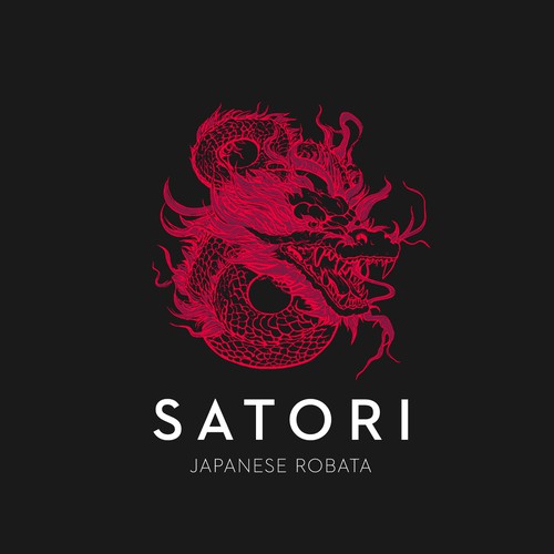 JAPANESE FINE DINING LOGO Design by Davide Rino Rossi